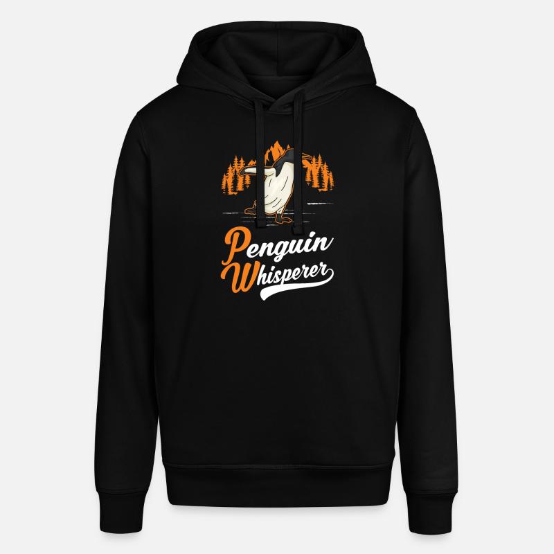 Pingouin Whisperer Pingouin - Sweat à capuche SOUNDER Stanley/Stella Unisexe - noir