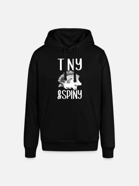 Cute porcupine - Stanley/Stella SOUNDER Unisex Hoodie - black