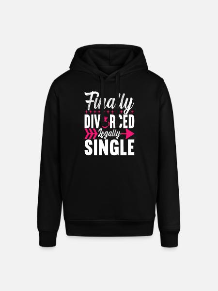 Divorce Divorced - Stanley/Stella SOUNDER Unisex Hoodie - black