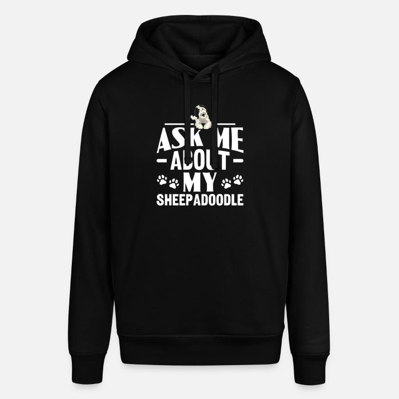 Sheepadoodle Doodle Dog - Sweat à capuche SOUNDER Stanley/Stella Unisexe - noir