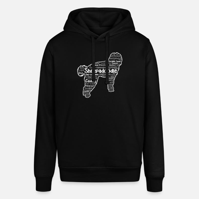Sheepadoodle Doodle Dog - Sweat à capuche SOUNDER Stanley/Stella Unisexe - noir