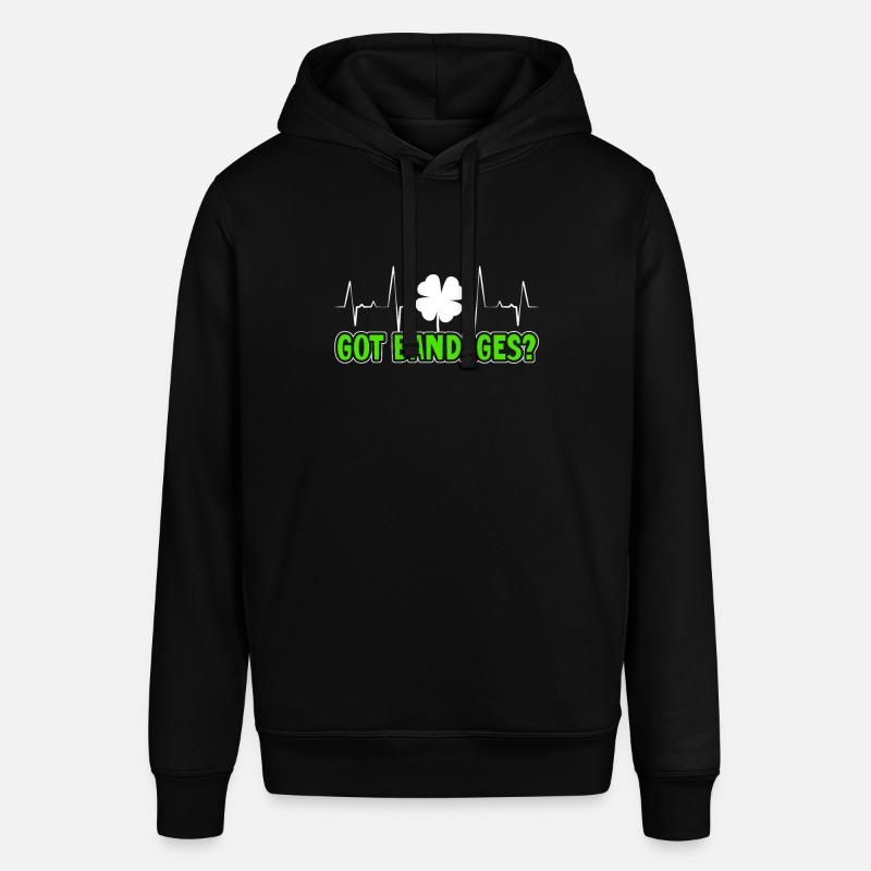 Infirmière de la Saint-Patrick - Sweat à capuche SOUNDER Stanley/Stella Unisexe - noir