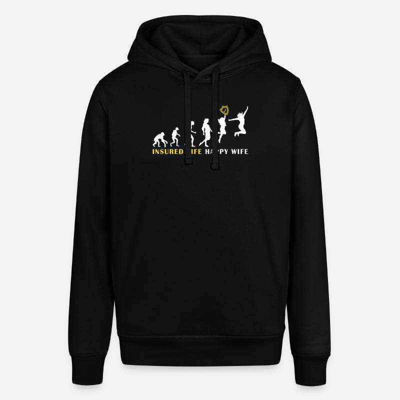 Evolution Versicherungsvertreterin - Stanley/Stella Unisex Hoodie SOUNDER - Schwarz