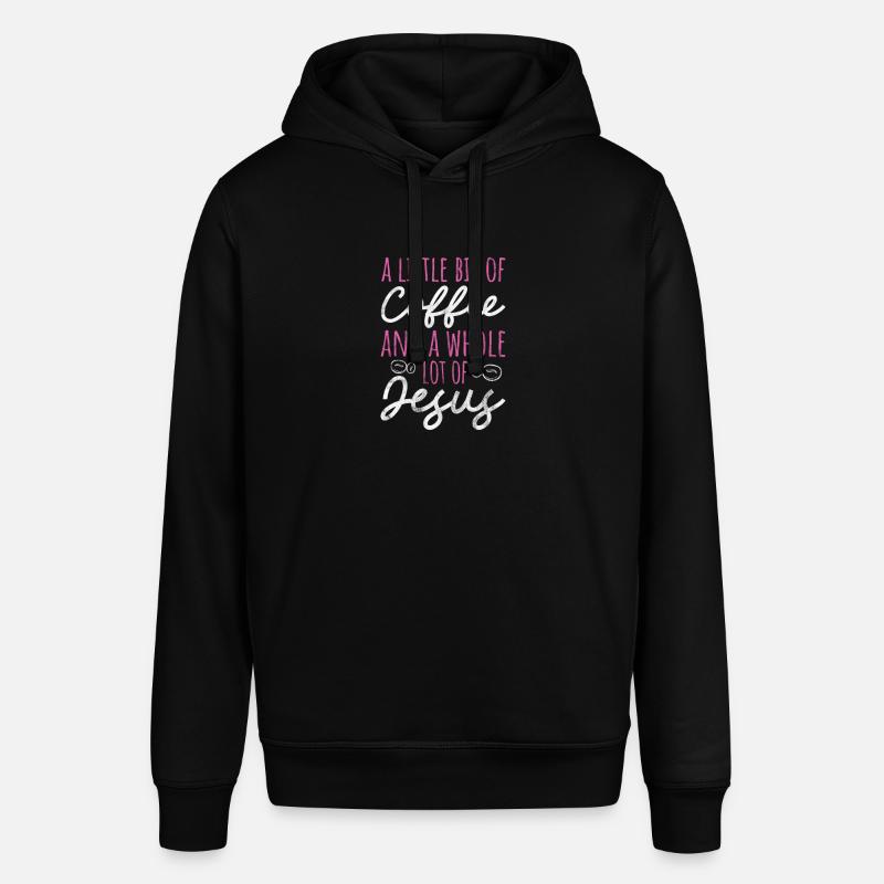 Café Jésus - Sweat à capuche SOUNDER Stanley/Stella Unisexe - noir