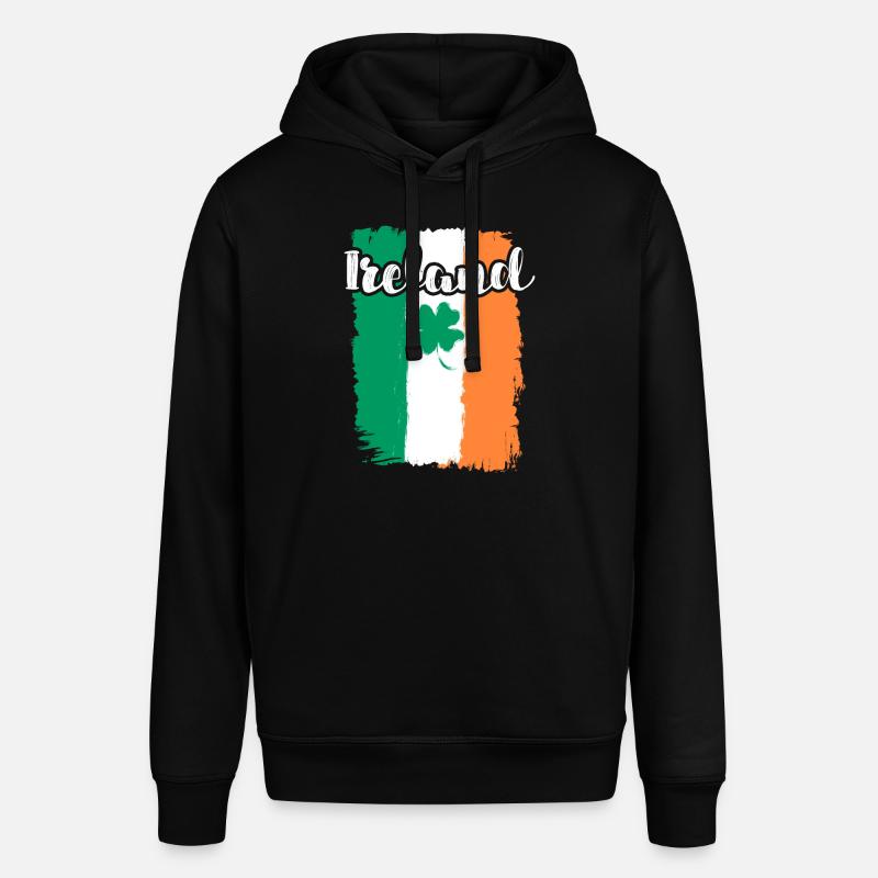 Irlande Trèfle Saint-Patrick - Sweat à capuche SOUNDER Stanley/Stella Unisexe - noir