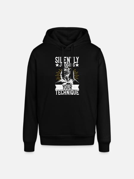Bras de fer - Sweat à capuche SOUNDER Stanley/Stella Unisexe - noir