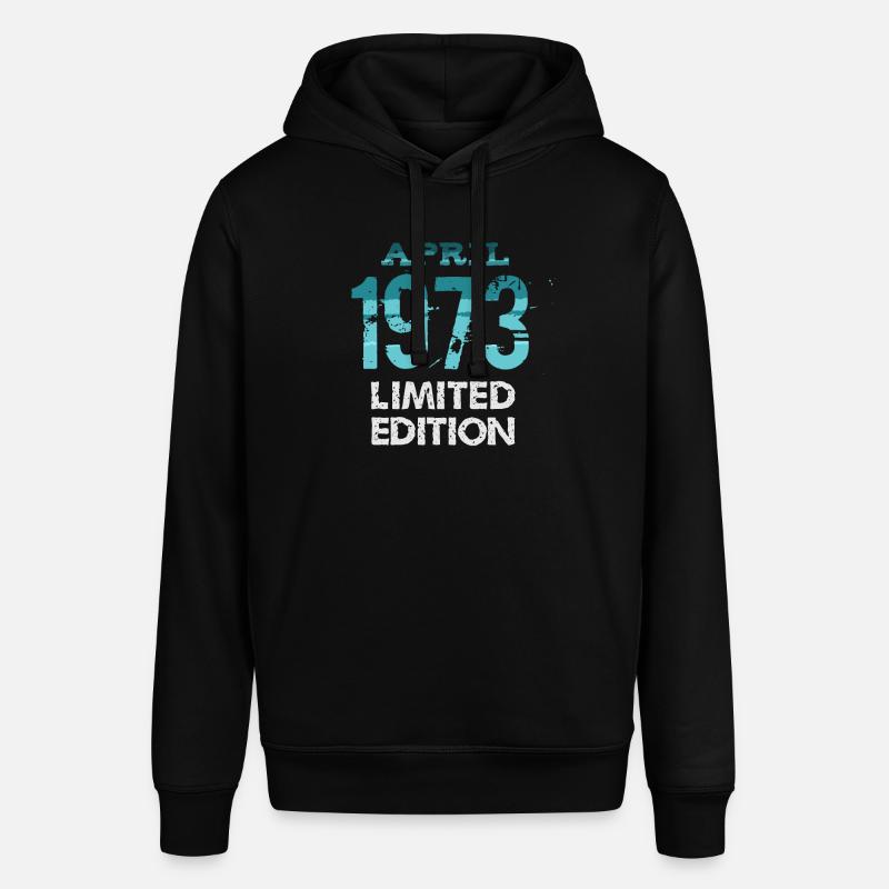 Avril 1973 Édition limitée - Sweat à capuche SOUNDER Stanley/Stella Unisexe - noir
