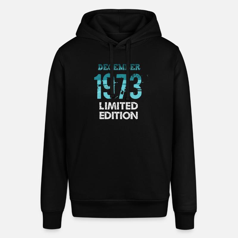 Décembre 1973 Édition Limitée - Sweat à capuche SOUNDER Stanley/Stella Unisexe - noir