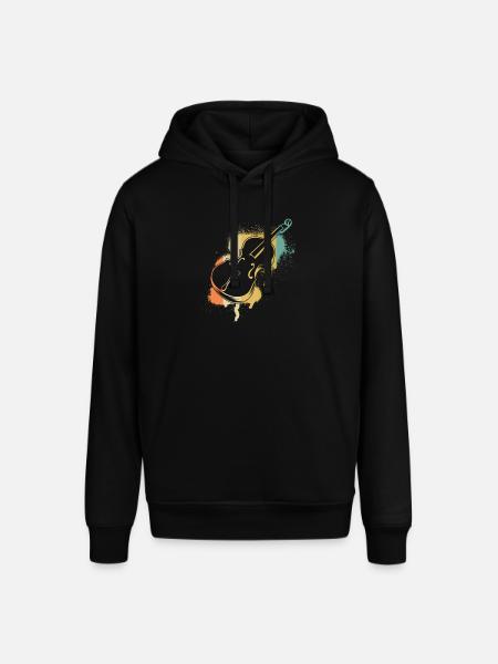 Cello Cellospieler Cellist - Stanley/Stella Unisex Hoodie SOUNDER - Schwarz