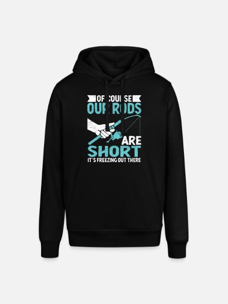 Eisfischen Eisangeln - Stanley/Stella Unisex Hoodie SOUNDER - Schwarz