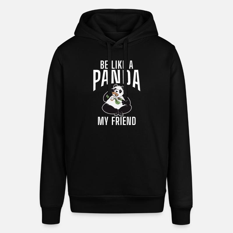 Panda Cadeaux Panda Lover - Sweat à capuche SOUNDER Stanley/Stella Unisexe - noir