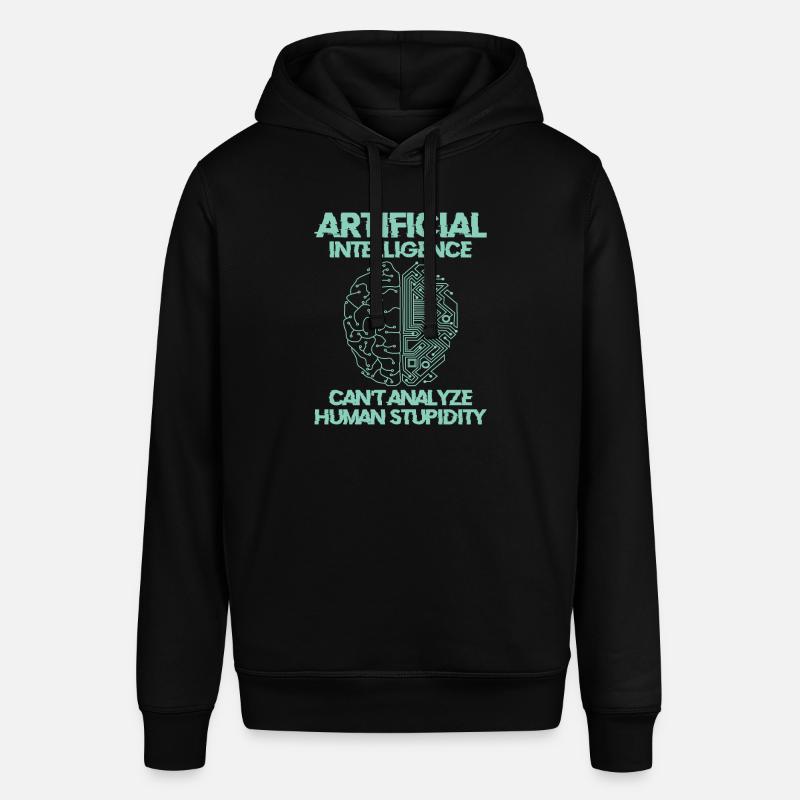 Künstliche Intelligenz Programmierer Gehirn - Stanley/Stella Unisex Hoodie SOUNDER - Schwarz