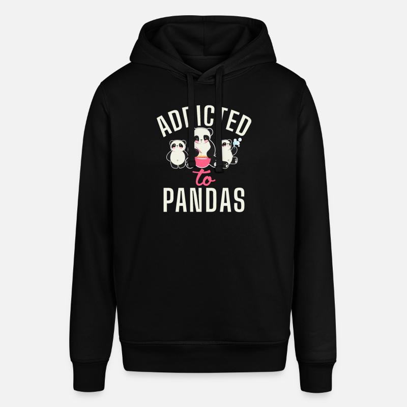 Panda Cadeaux Panda Lover - Sweat à capuche SOUNDER Stanley/Stella Unisexe - noir