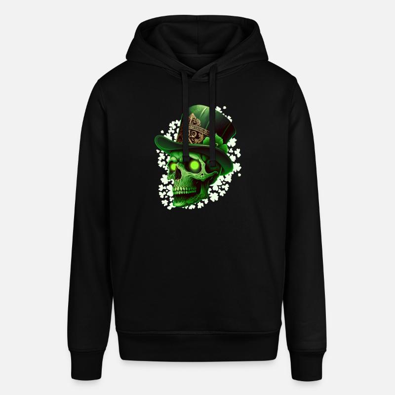 Saint-Patrick Leprechaun squelette irlandais - Sweat à capuche SOUNDER Stanley/Stella Unisexe - noir