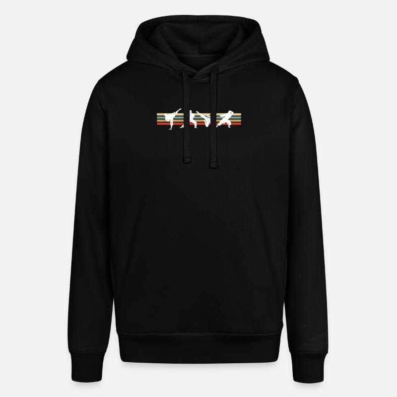 Karaté cool | Karaté - Sweat à capuche SOUNDER Stanley/Stella Unisexe - noir