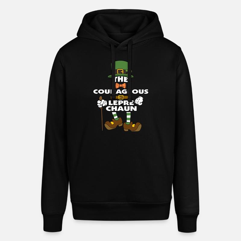 Le courageux lutin St Patrick - Sweat à capuche SOUNDER Stanley/Stella Unisexe - noir