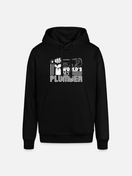 Plumber World's Best Plumber - Stanley/Stella SOUNDER Unisex Hoodie - black