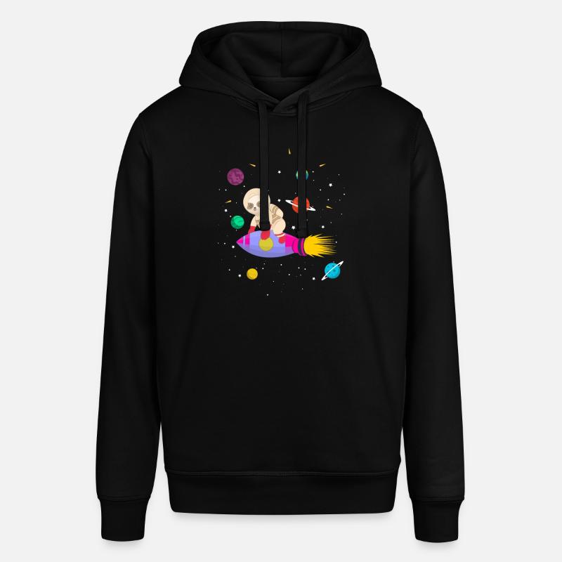 Futur astronaute panda ours - Sweat à capuche SOUNDER Stanley/Stella Unisexe - noir