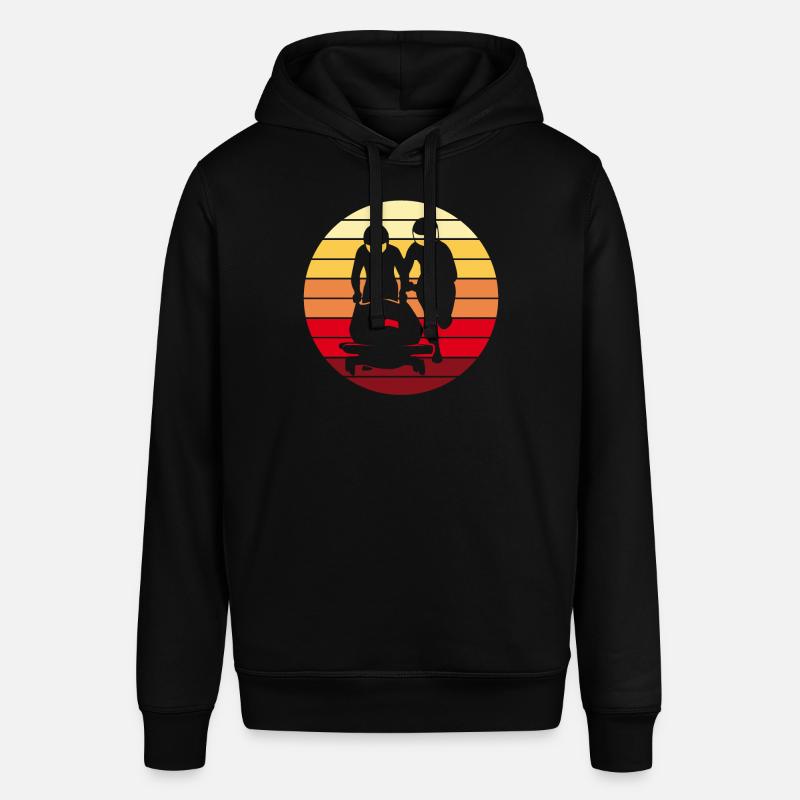 Bobsleigh Bobsleigh Retro Cadeau - Sweat à capuche SOUNDER Stanley/Stella Unisexe - noir