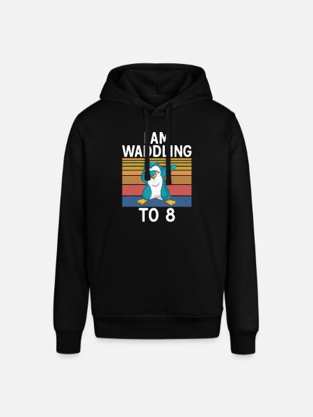 Penguin Lover Penguin Gifts - Stanley/Stella SOUNDER Unisex Hoodie - black