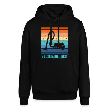 Vacuumlogist Vacuum Cleaner - Stanley/Stella SOUNDER Unisex Hoodie - black - Front - Alina (178cm) & Michal (187cm)