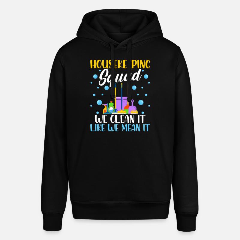 Escouade d’entretien ménager - Sweat à capuche SOUNDER Stanley/Stella Unisexe - noir