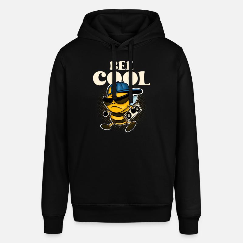 Bee Cool Biene - Sweat à capuche SOUNDER Stanley/Stella Unisexe - noir