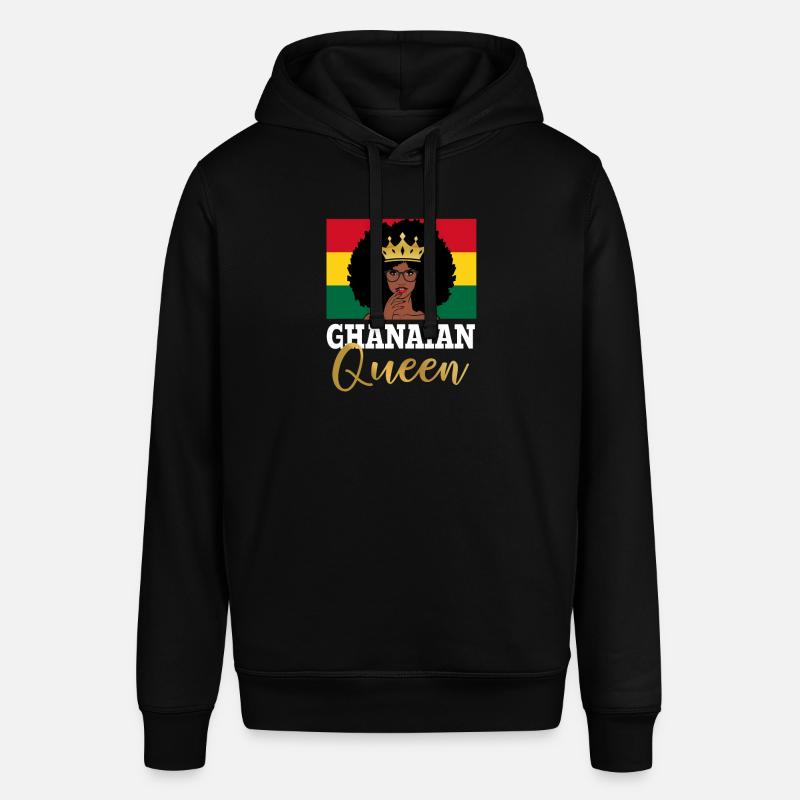 Fille ghanéenne, Ghana - Sweat à capuche SOUNDER Stanley/Stella Unisexe - noir