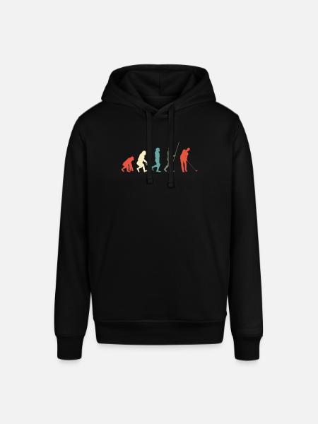 Golfer - Stanley/Stella SOUNDER Unisex Hoodie - black