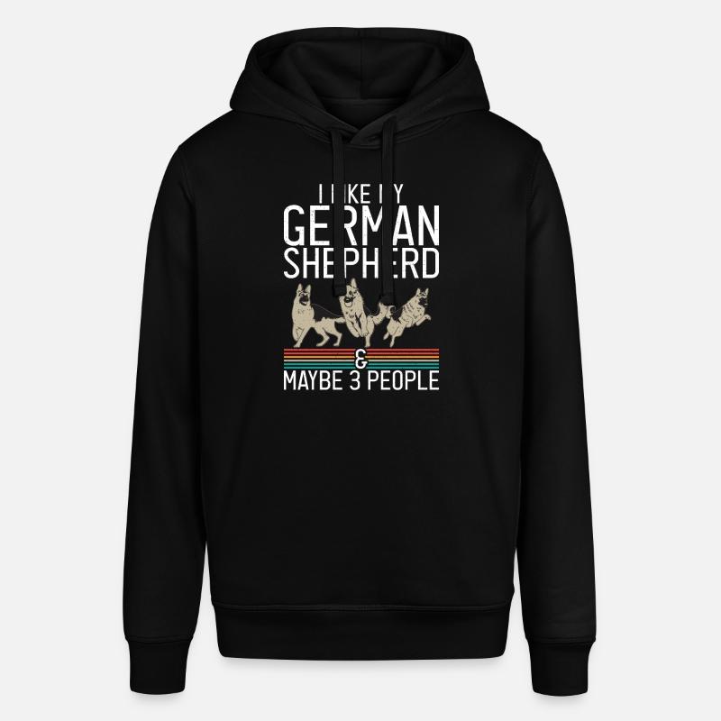 Deutscher Schäferhund Geschenke - Stanley/Stella Unisex Hoodie SOUNDER - Schwarz