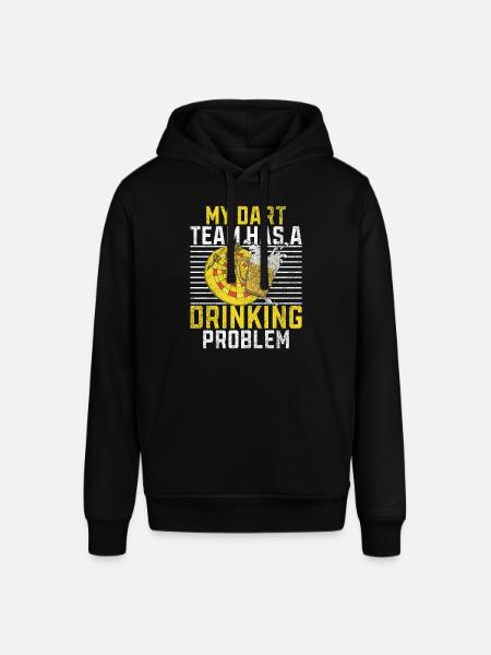 Retro dartskive Dartskive 180 til dartspillere - Stanley/Stella SOUNDER unisex hoodie - sort