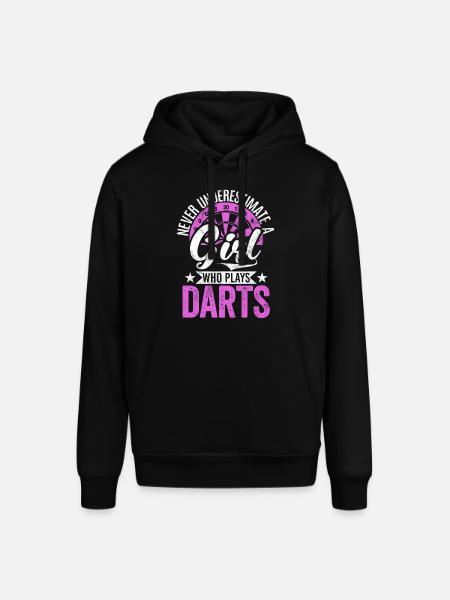 Retro dartskive Dartskive 180 til dartspillere - Stanley/Stella SOUNDER unisex hoodie - sort