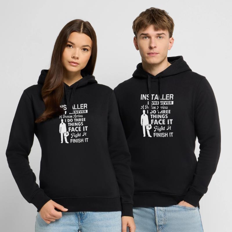 Installer Installer Solves Problem Stanley/Stella SOUNDER Unisex Hoodie