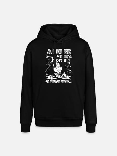 Maltese Home Without Maltese - Stanley/Stella SOUNDER Unisex Hoodie - black