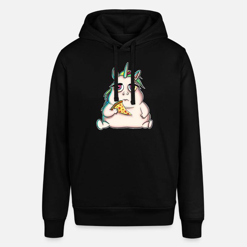 Pizza Licorne - Sweat à capuche SOUNDER Stanley/Stella Unisexe - noir