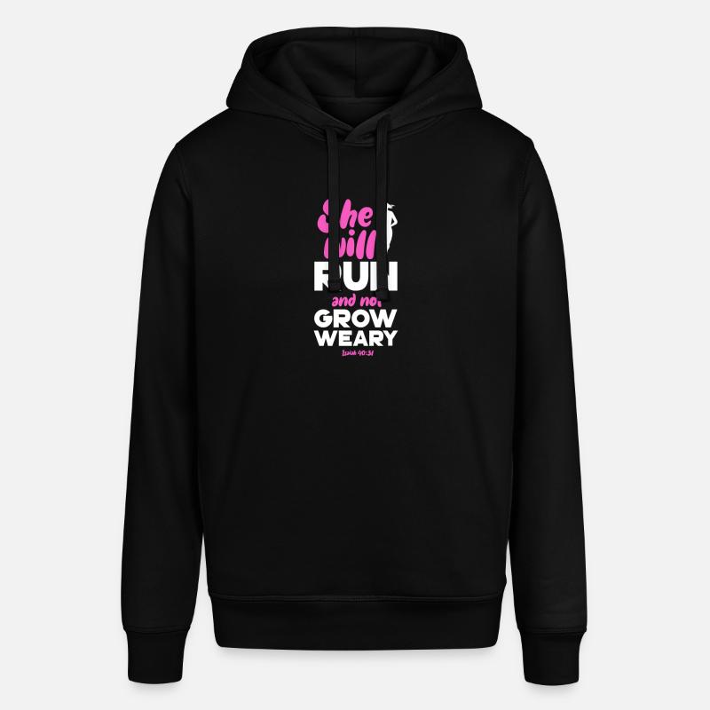 Courir - Sweat à capuche SOUNDER Stanley/Stella Unisexe - noir