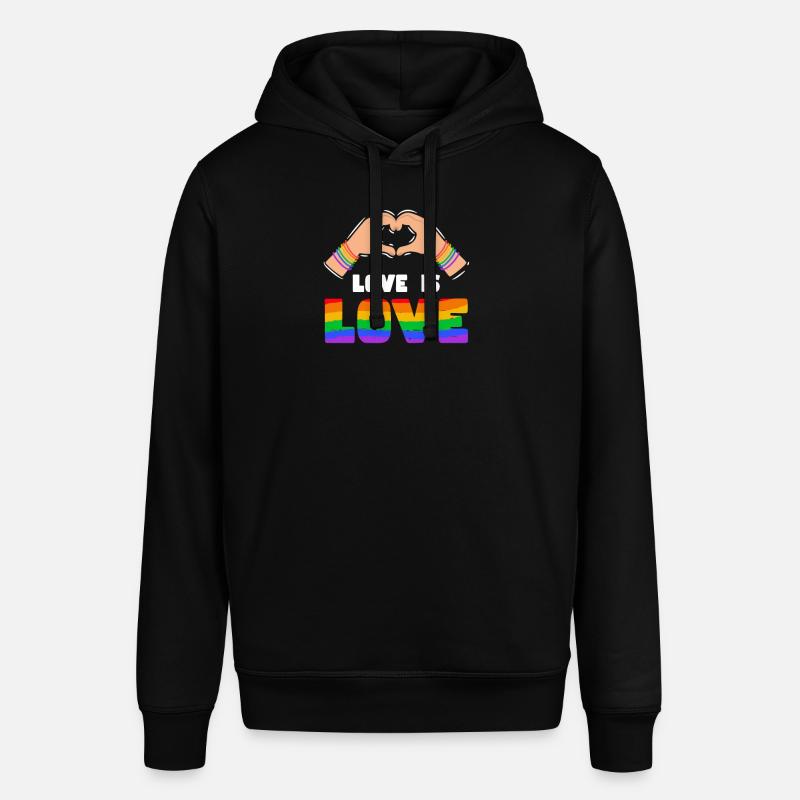 Fier LGBTQ. Opinion - Sweat à capuche SOUNDER Stanley/Stella Unisexe - noir