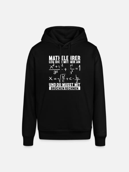 Mathe Mathelehrer - Stanley/Stella Unisex Hoodie SOUNDER - Schwarz