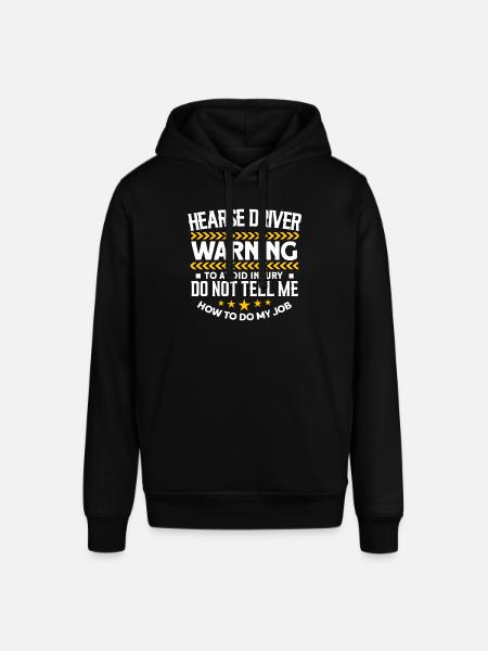 Hearse driver - Stanley/Stella SOUNDER Unisex Hoodie - black