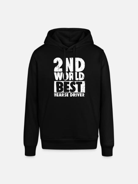 Zweitbester Leichenwagenfahrer der Welt - Stanley/Stella Unisex Hoodie SOUNDER - Schwarz