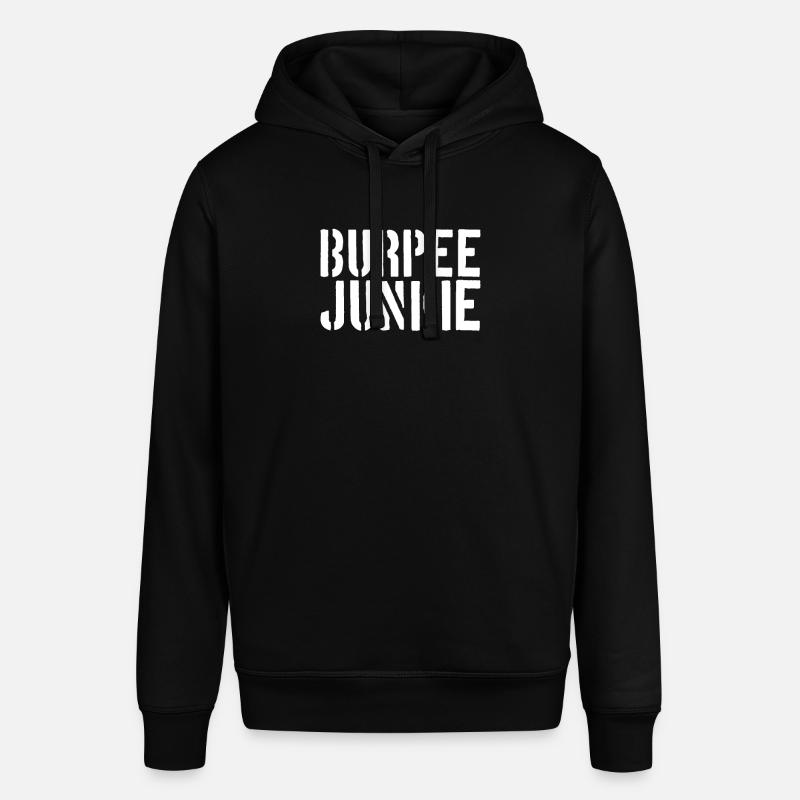 Burpee Junkie - Sweat à capuche SOUNDER Stanley/Stella Unisexe - noir