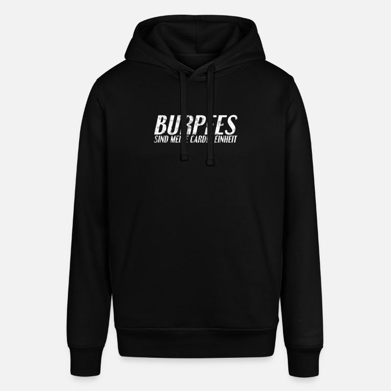 Le dicton de Burpee - Sweat à capuche SOUNDER Stanley/Stella Unisexe - noir