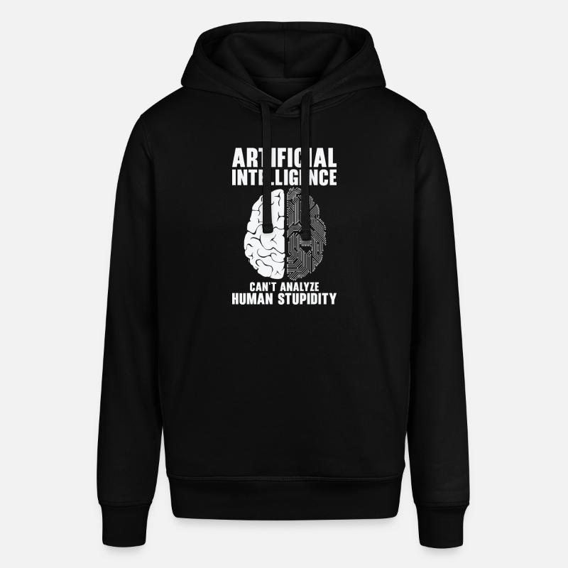 Künstliche Intelligenz Programmierer Gehirn - Stanley/Stella Unisex Hoodie SOUNDER - Schwarz