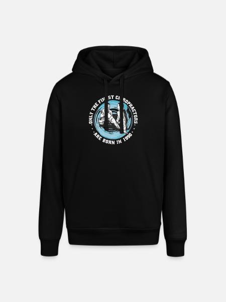 Physiotherapy born 1990 - Stanley/Stella SOUNDER Unisex Hoodie - black