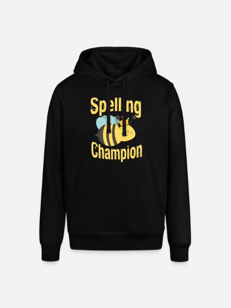 Spelling competition champion - Stanley/Stella SOUNDER Unisex Hoodie - black