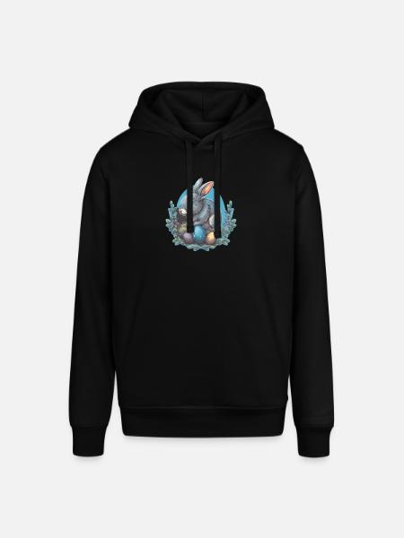 Easter Bunny - Stanley/Stella SOUNDER Unisex Hoodie - black
