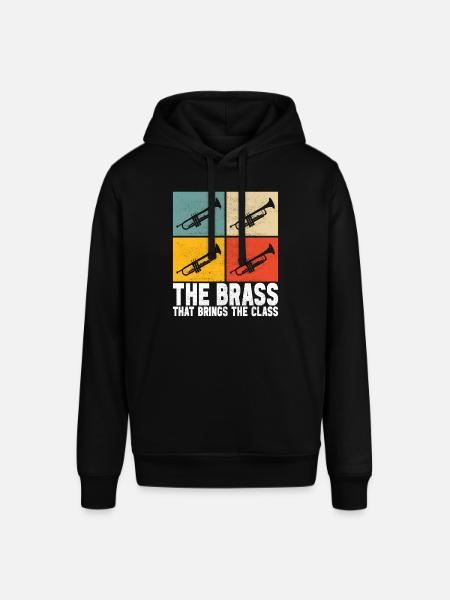 Trumpet Trumpet Player - Stanley/Stella SOUNDER Unisex Hoodie - black