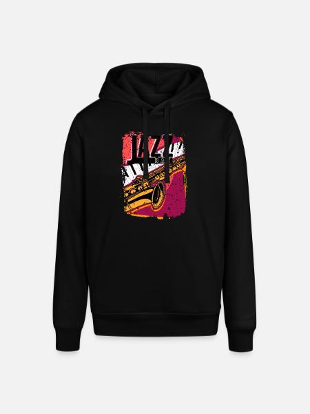 Jazz Music Improvisation Festival - Stanley/Stella SOUNDER Unisex Hoodie - black