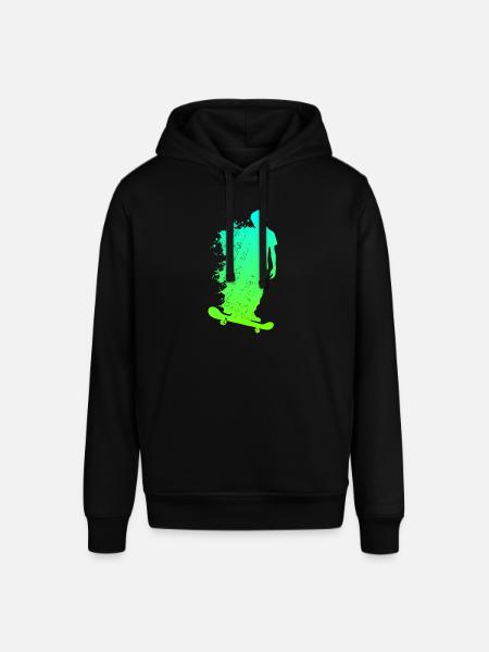 Skating skateboarders - Stanley/Stella SOUNDER Unisex Hoodie - black