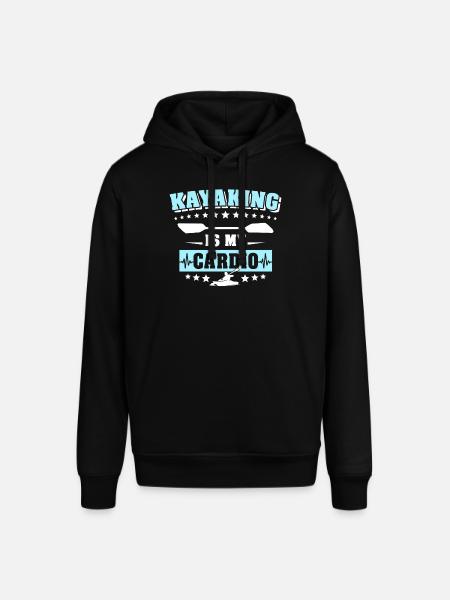 Kayaking Kayaker Kayak - Stanley/Stella SOUNDER Unisex Hoodie - black